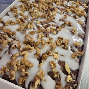 Carrot Cake- Glazed- Cut-12 portions